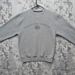 Gear For Sports Big Cotton Pritzker School of Medicine Sweatshirt Gray Size S